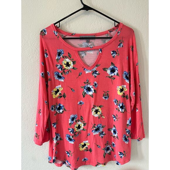 Absolutely Famous Spring Shirt Size Large - Picture 1 of 4